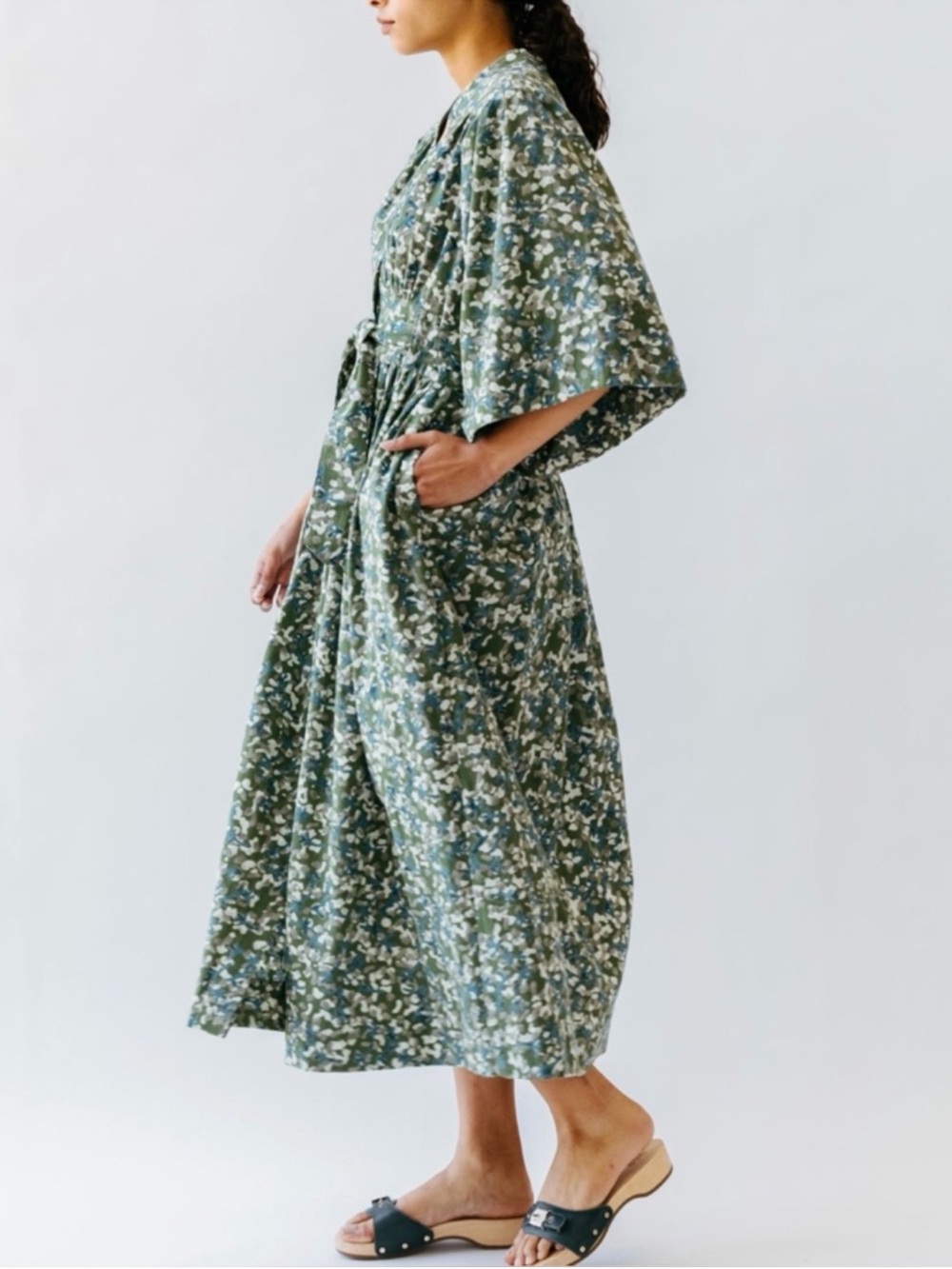 NWT Mirth Sweet Pea Floral Midi Dress